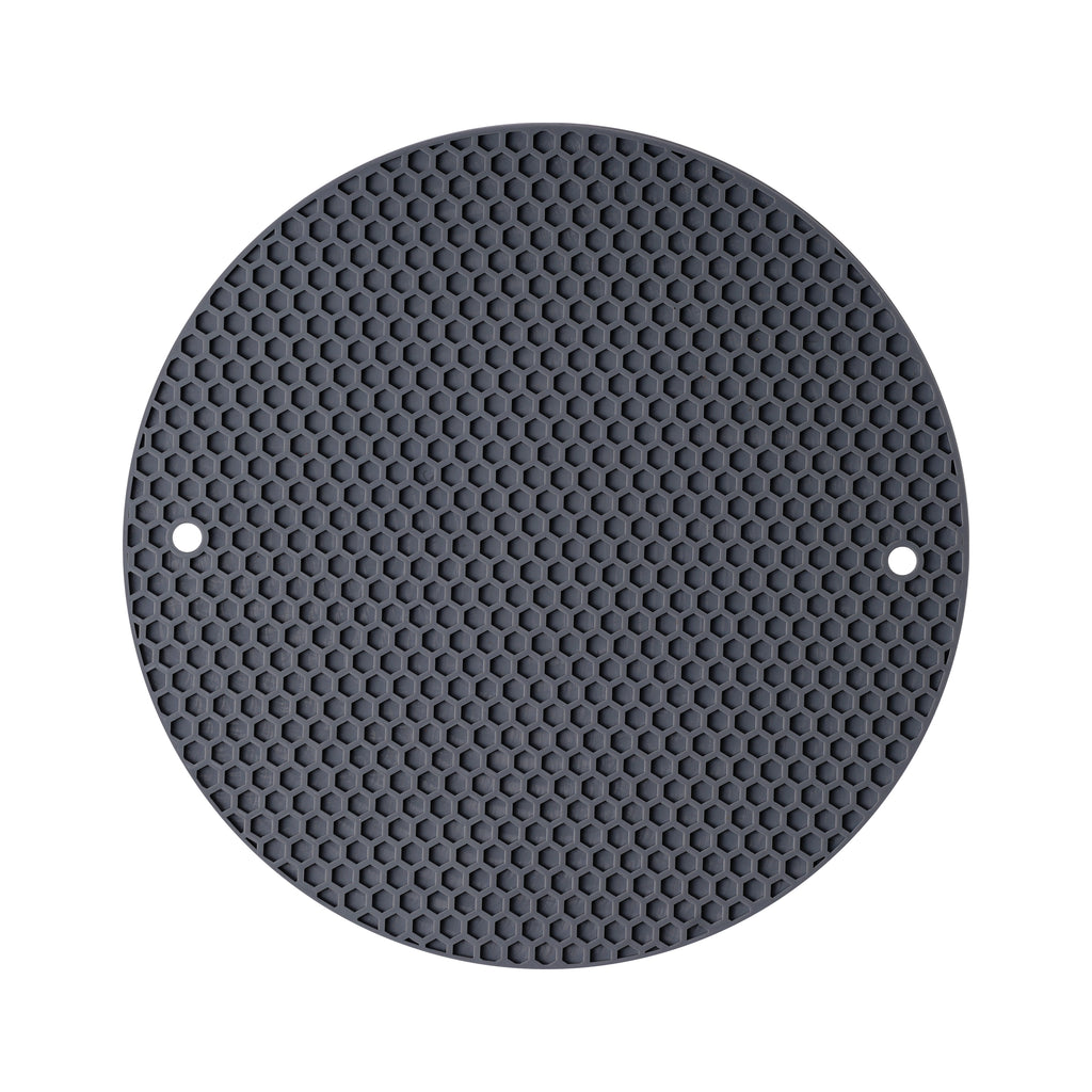 Trivet Mats for Hot Pots .High Heat-Resistant Flexible Food Grade Silicone Pan Holder Mat Coaster for Home Use- Round - Set of 3 Mixed Color Trivets