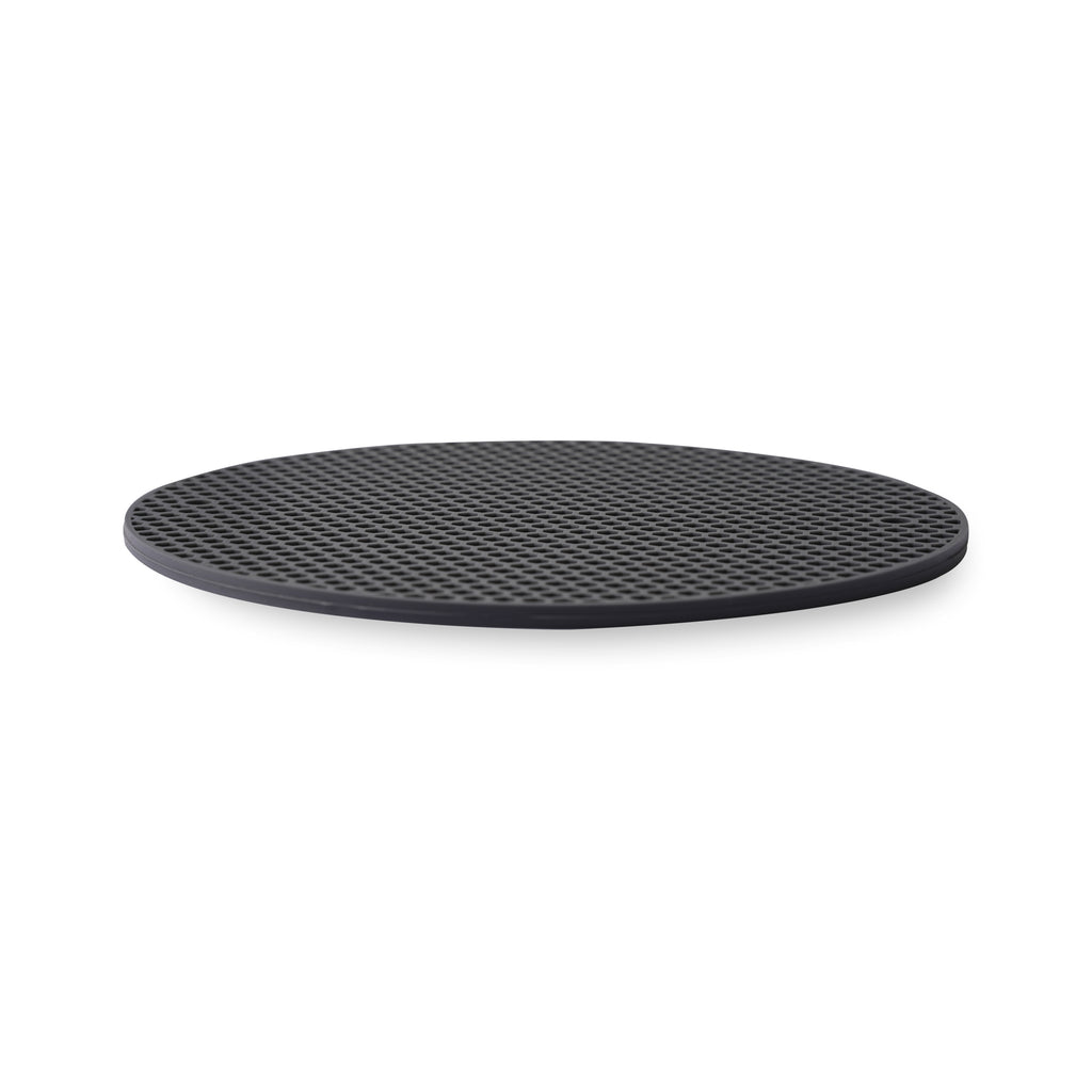 Trivet Mats for Hot Pots .High Heat-Resistant Flexible Food Grade Silicone Pan Holder Mat Coaster for Home Use- Round - Set of 3 Mixed Color Trivets