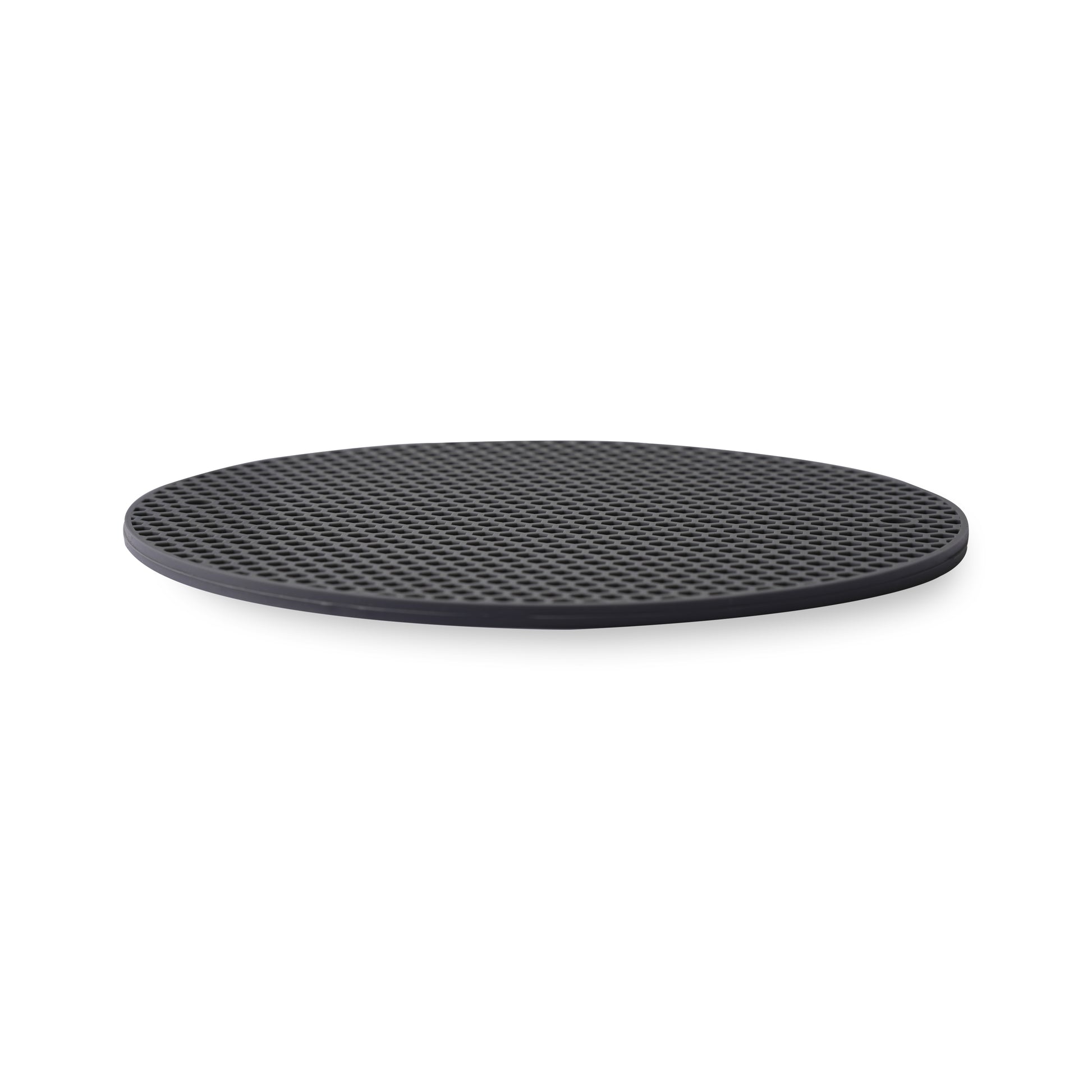 Trivet Mats for Hot Pots .High Heat-Resistant Flexible Food Grade Silicone Pan Holder Mat Coaster for Home Use- Round - Set of 3 Mixed Color Trivets
