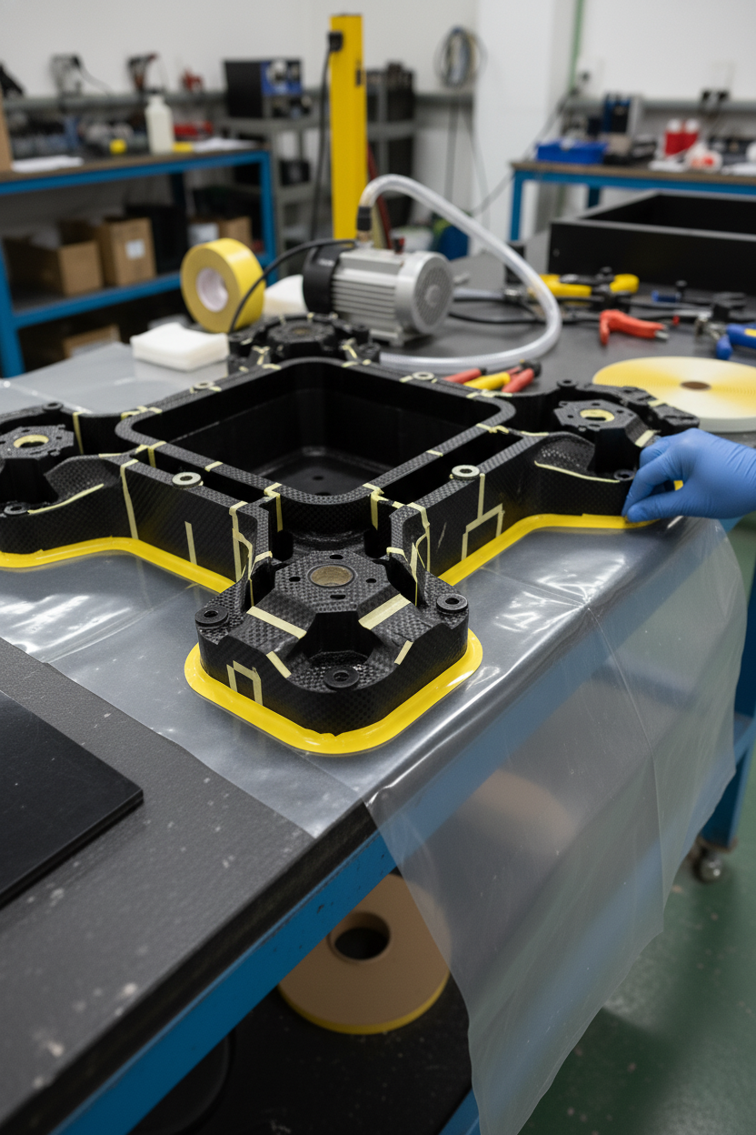 Vacuum Bagging Sealant Tape, High Temperature upto 210 C | CENFUSE VHT0250