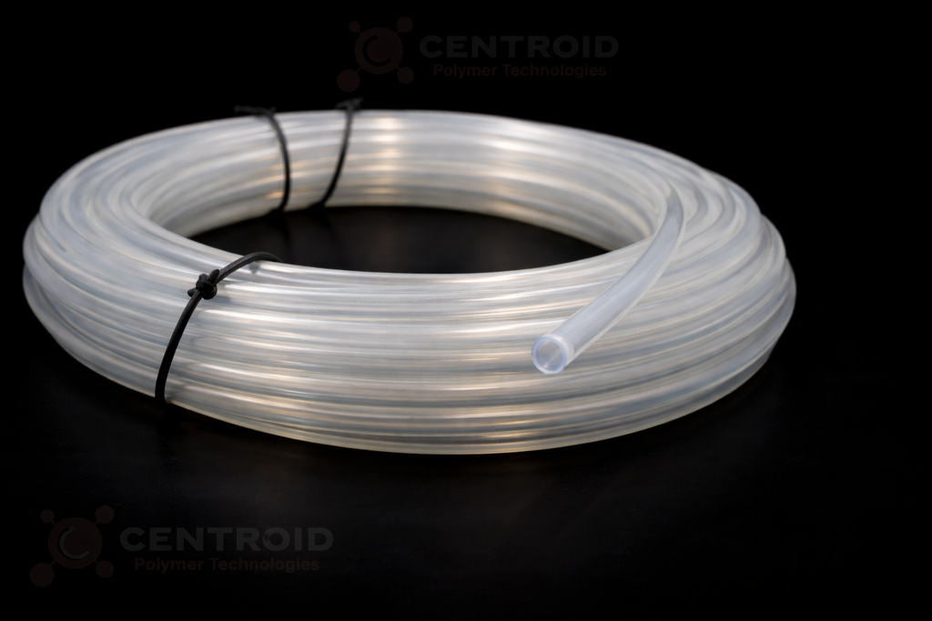 Silicone Rubber Tube ID 3mm(1/8 inch) OD 6 mm(1/4 inch) Transparent - 10 meter length Roll