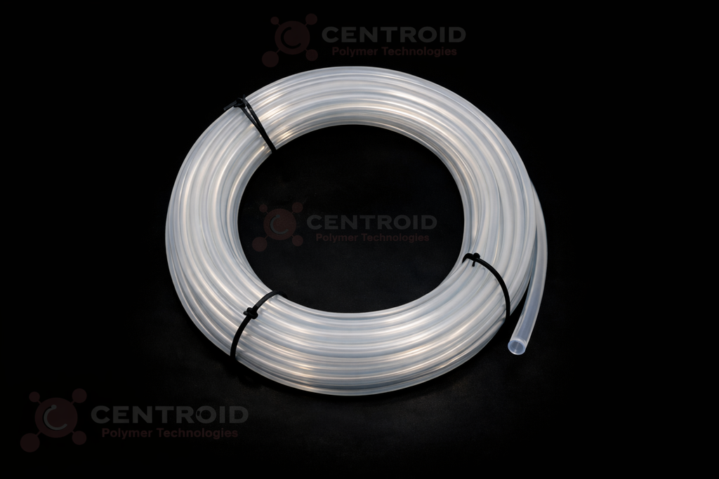 Silicone Rubber Tube ID 3mm(1/8 inch) OD 6 mm(1/4 inch) Transparent - 10 meter length Roll
