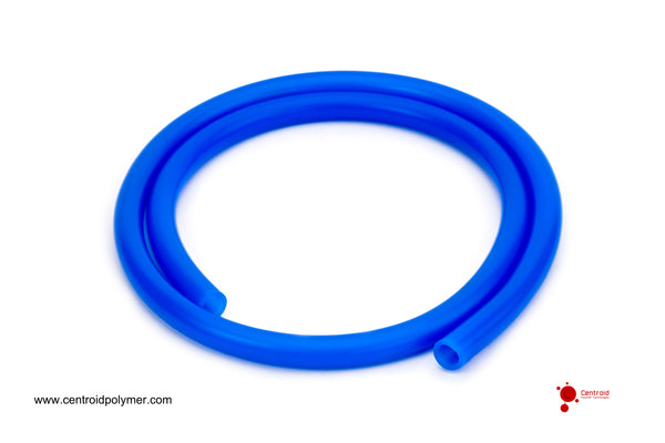 “Flexible silicone vacuum line in engine bay”